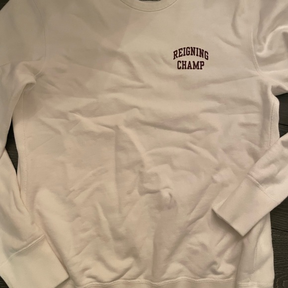 Reigning Champ Logo Crew Sweatshirt sz M - Picture 2 of 5